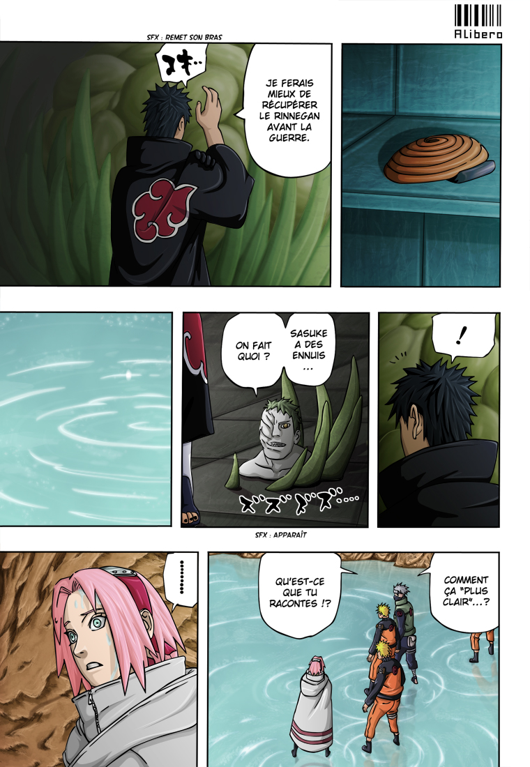 Naruto chapitre 486 colorisé - Page 5