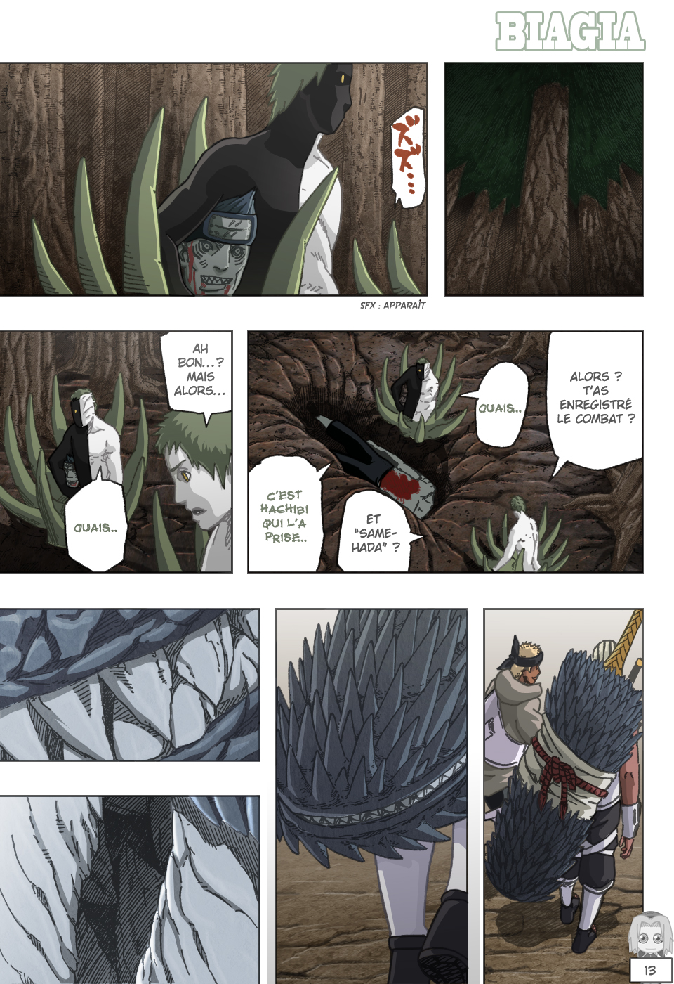 Naruto chapitre 487 colorisé - Page 13