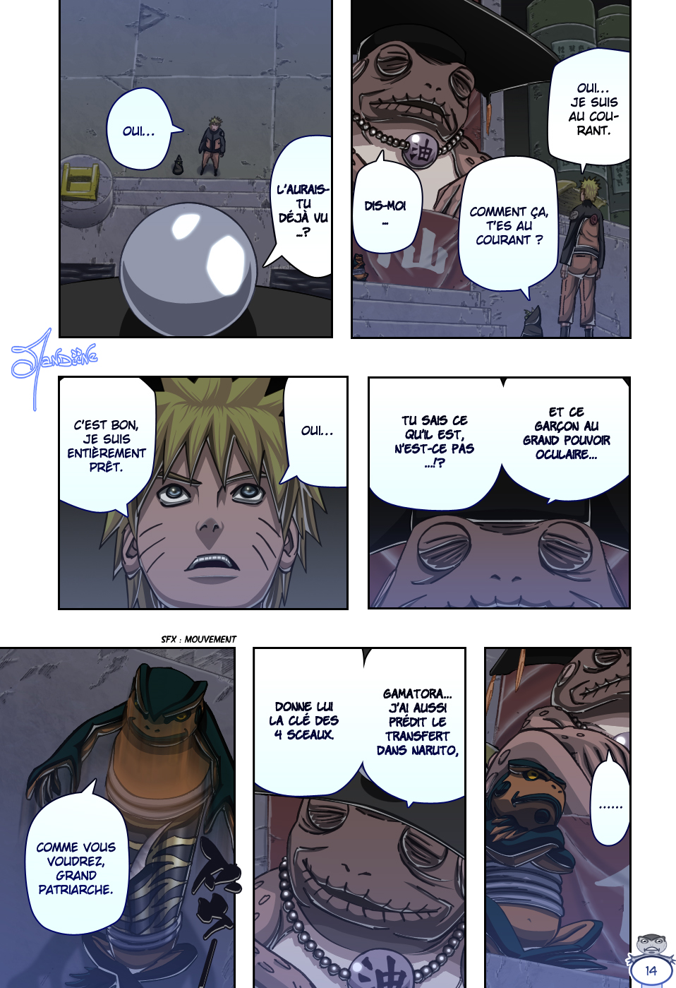 Naruto chapitre 489 colorisé - Page 13