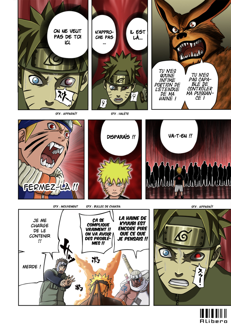 Naruto chapitre 497 colorisé - Page 14