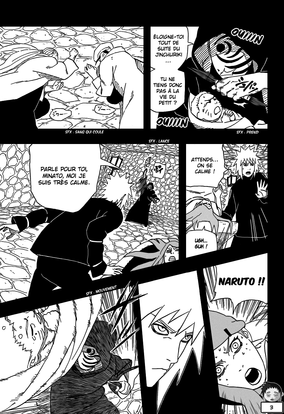Naruto chapitre 501 - Page 3