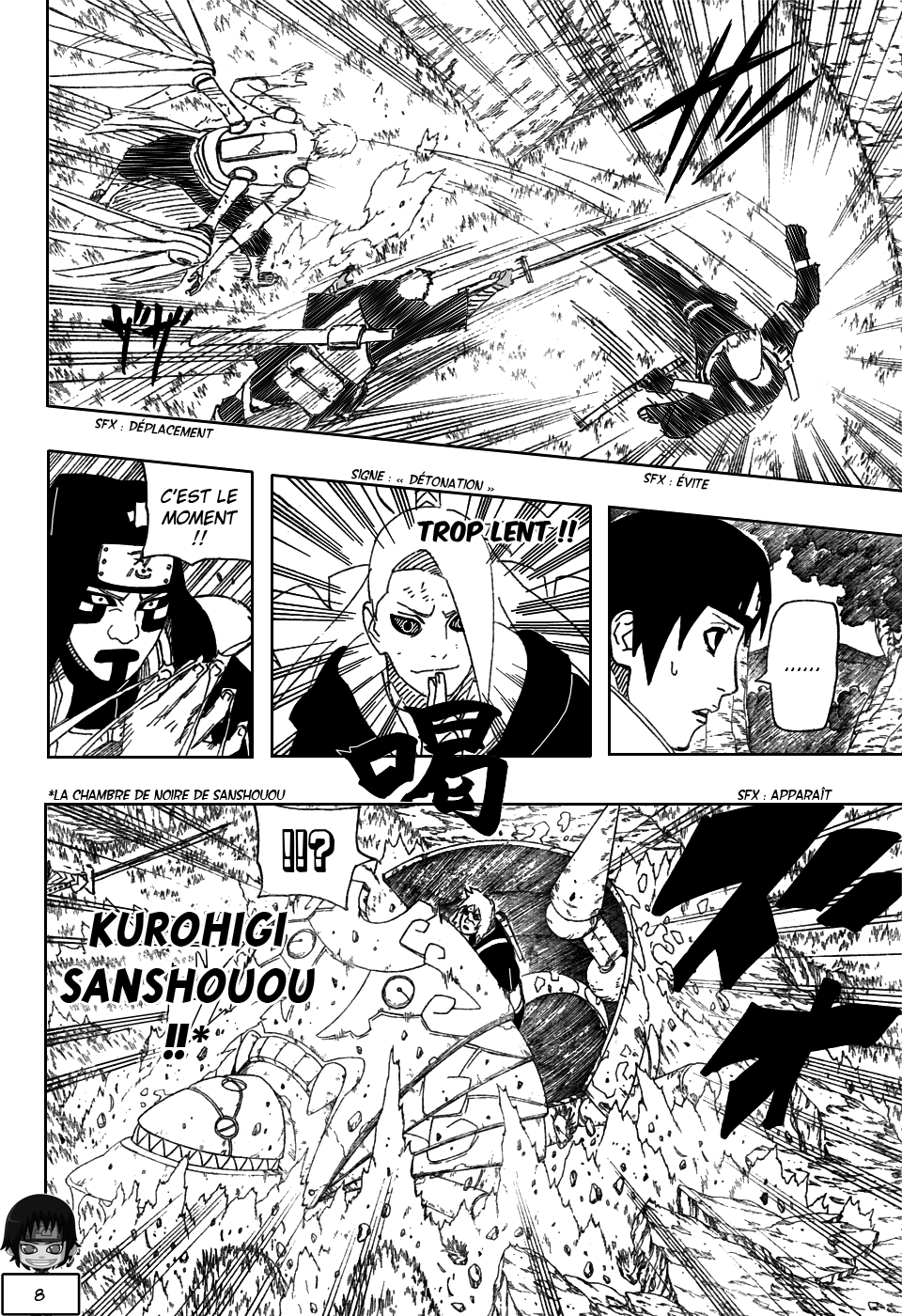Naruto chapitre 518 - Page 8