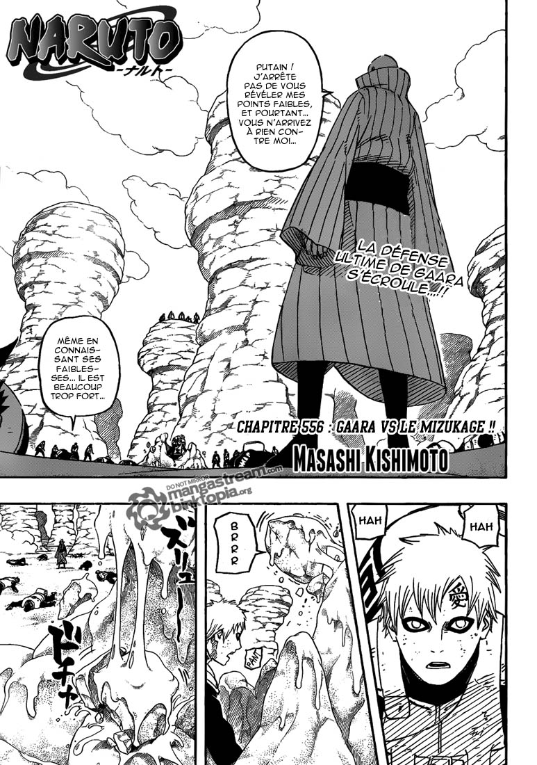 Naruto chapitre 556 - Page 1