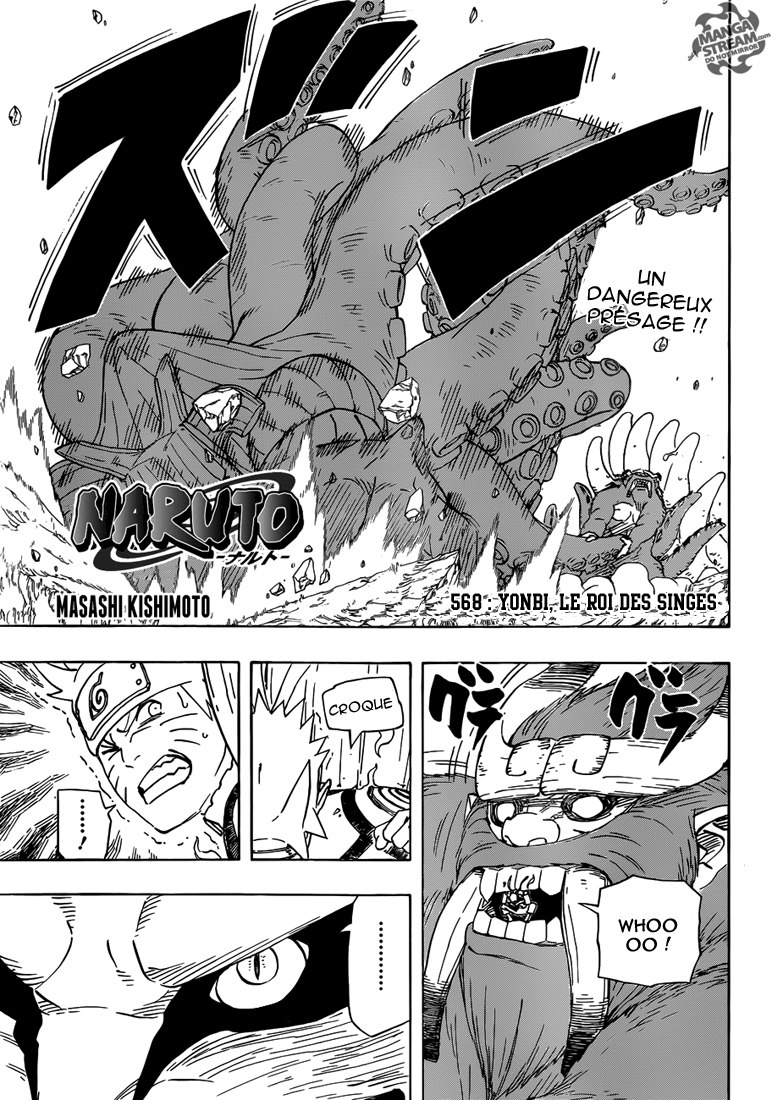 Naruto chapitre 568 - Page 1