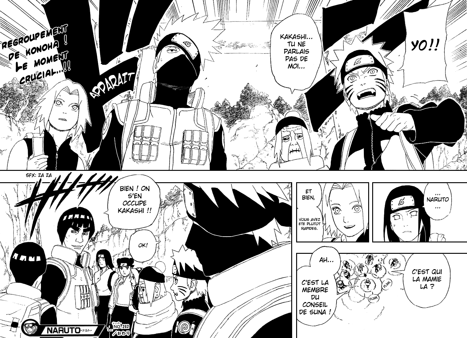 Naruto chapitre 262 - Page 18